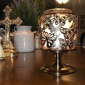 Bath and Body Works Butterfly Candle Holder